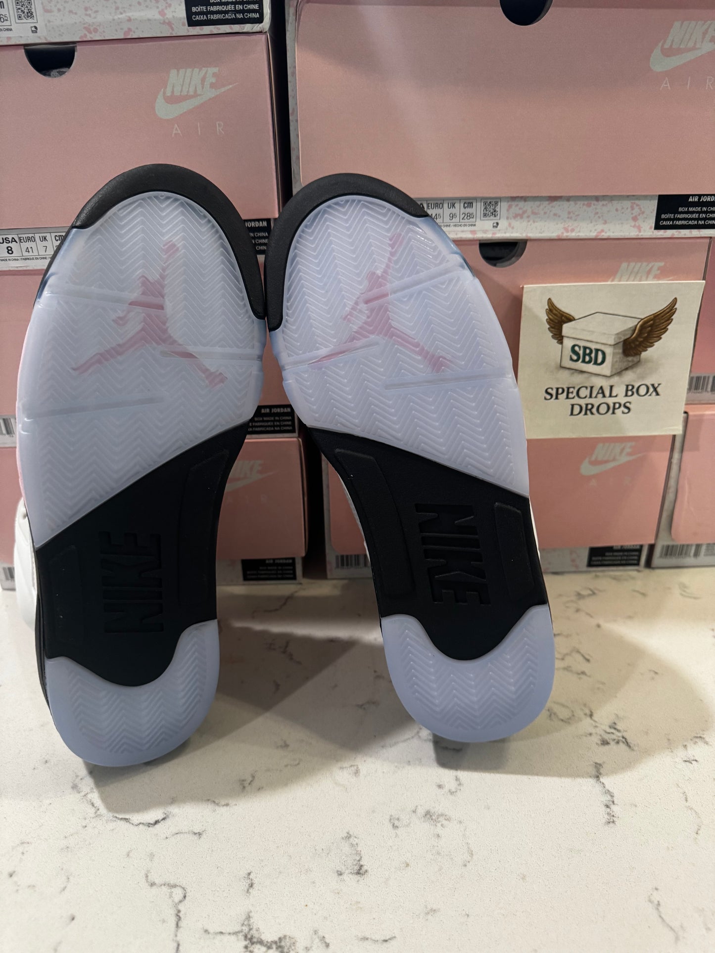Jordan 5 Retro Med Soft Pink HQ7978-102 Size 7-13 -Authentic-In Hand🔥