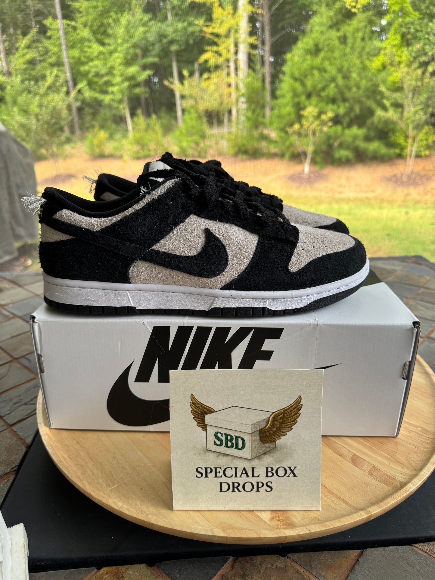 Nike Dunk Low Retro SE
Panda-Monium White Black Suede
11.5 M
IB2990-100